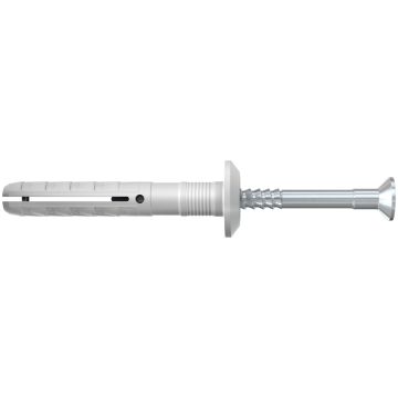 fischer Nagelplug N 8 x 40/1 P met kraag (50 stuks)