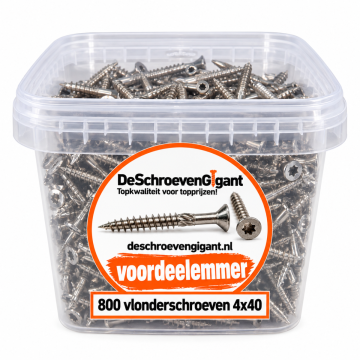 RVS vlonderschroef AISI 410 torx 4x40 voordeelemmer800x