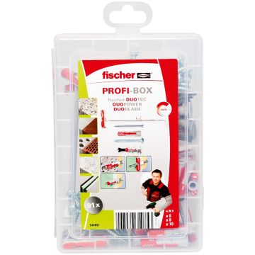 fischer Profi-Box DuoLine pluggen met schroeven (91-delig)
